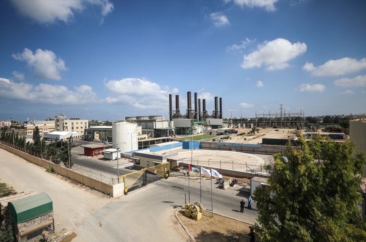 Gazze’deki elektrik santralinde İsrail’in yakıt engeli nedeniyle üretim durdu