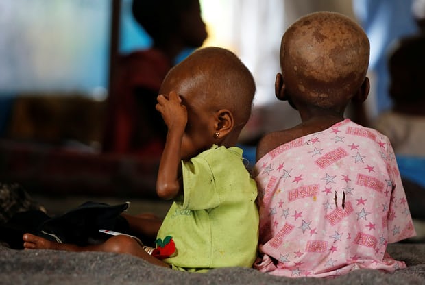 Hundreds of thousands of children close to dying of hunger in Congo, UN warns