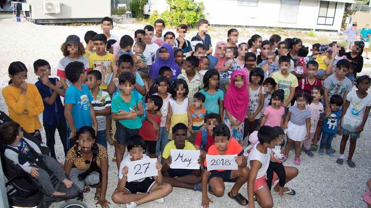 Dutton insists Nauru asylum seeker children will never settle in Australia