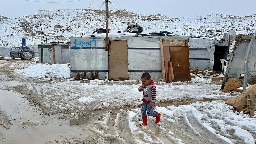 Syrian refugees at risk as extreme weather hits Lebanon