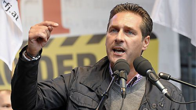Austrian far-right leader warns of possible civil war with refugees in Europe