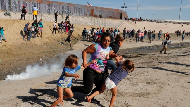 Donald Trump blames parents for exposing migrant children to tear gas