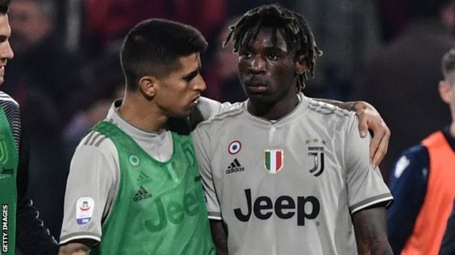 Footballers back Juventus’ Moise Kean after racist abuse