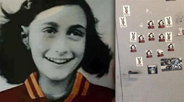 Lazio fans probed over anti-Semitic Anne Frank stickers