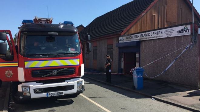 Manchester mosque ‘seriously damaged’ in fire