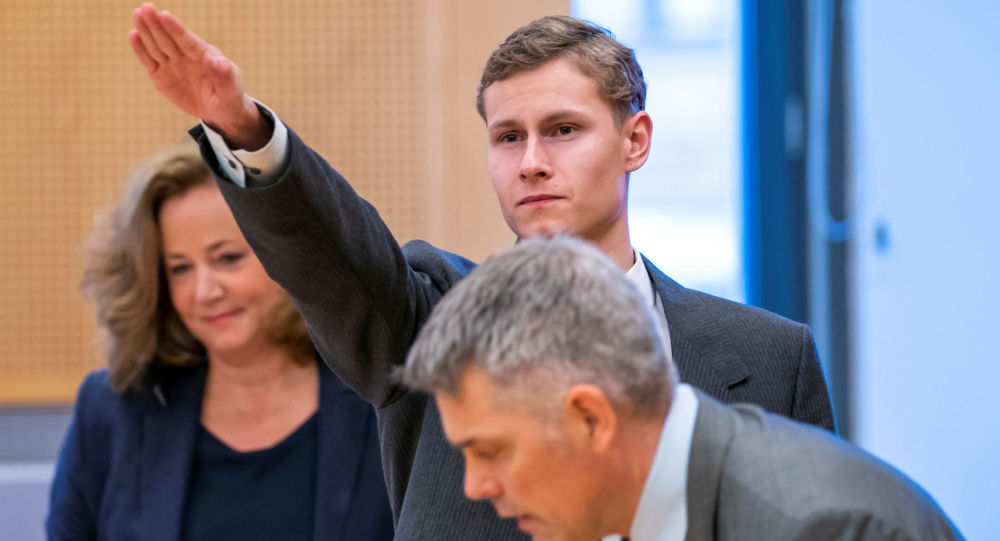 Norway mosque gunman gives a Nazi salute in court