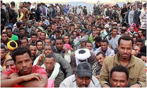 Suudi Arabistan Etiyopyalı göçmenleri geri gönderiyor