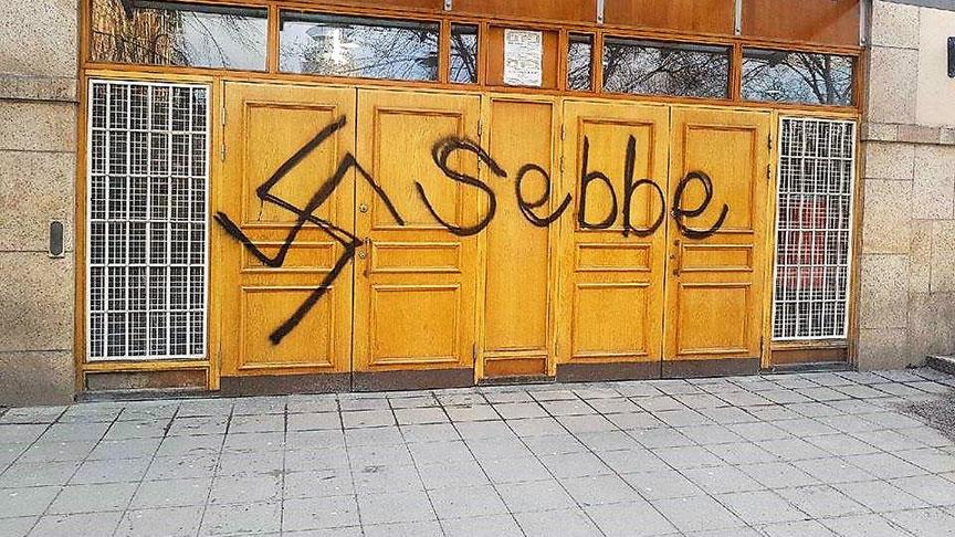 Stockholm mosque defaced with racist words